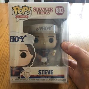 Stranger things Steve scoops ahoy funky pop, sealed in box and protective cover